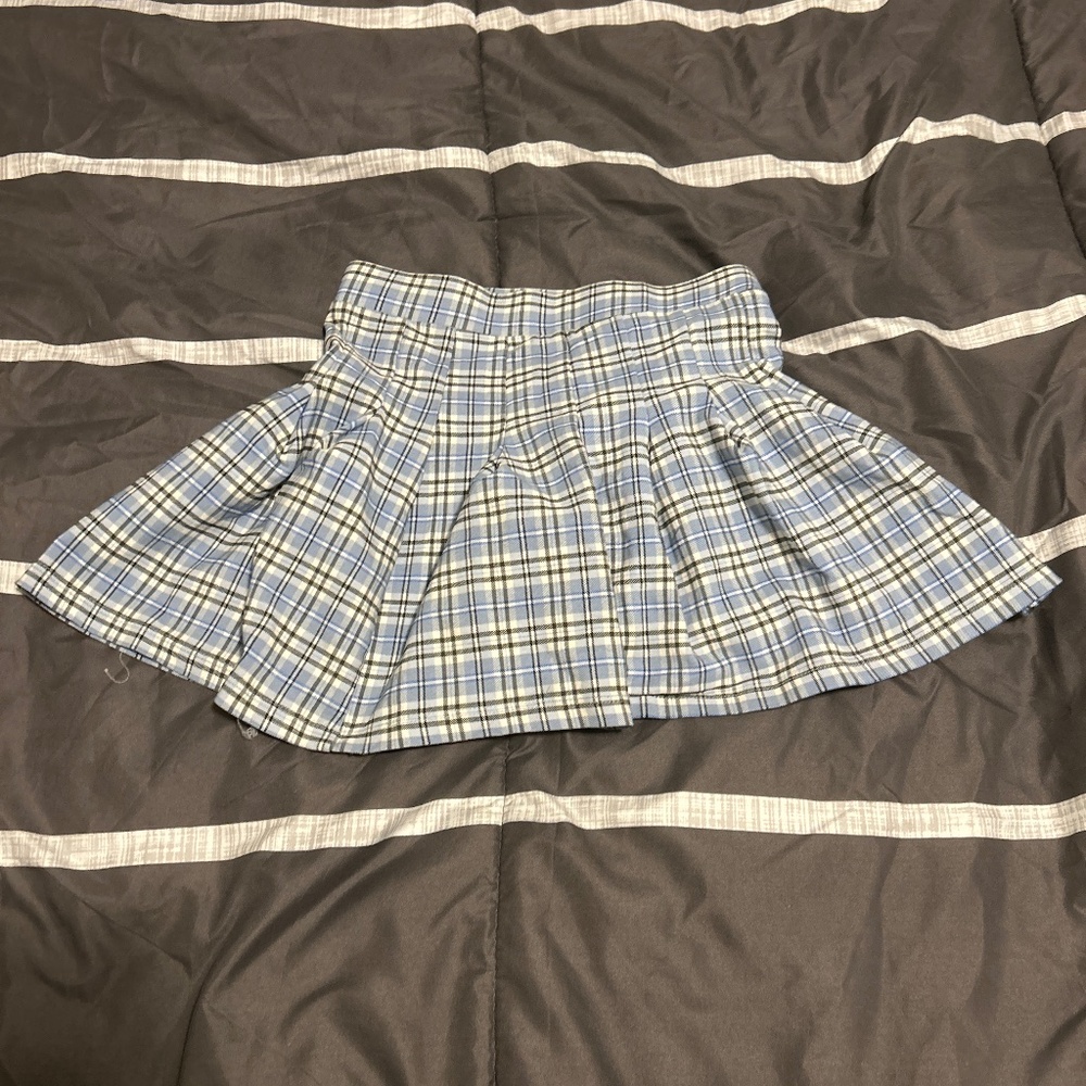 Plaid Mini Skirt